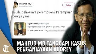 Sebut Pelaku Penganiayaan Audrey Bengis, Mahfud MD Hukum Pidana Tidak Ada Damai atau Maaf