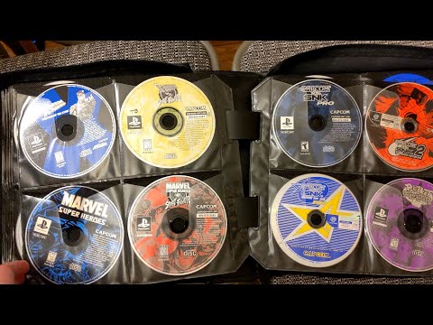 1074: Fighting game disc collection: PS1, PS2, PS3, Dreamcast - Sega, Capcom, SNK, Namco, Arc, etc