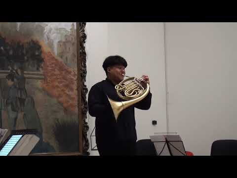 Yun Zeng horn - Happy Blues for solo horn - Festival Internazionale Cornistico dell’Etna