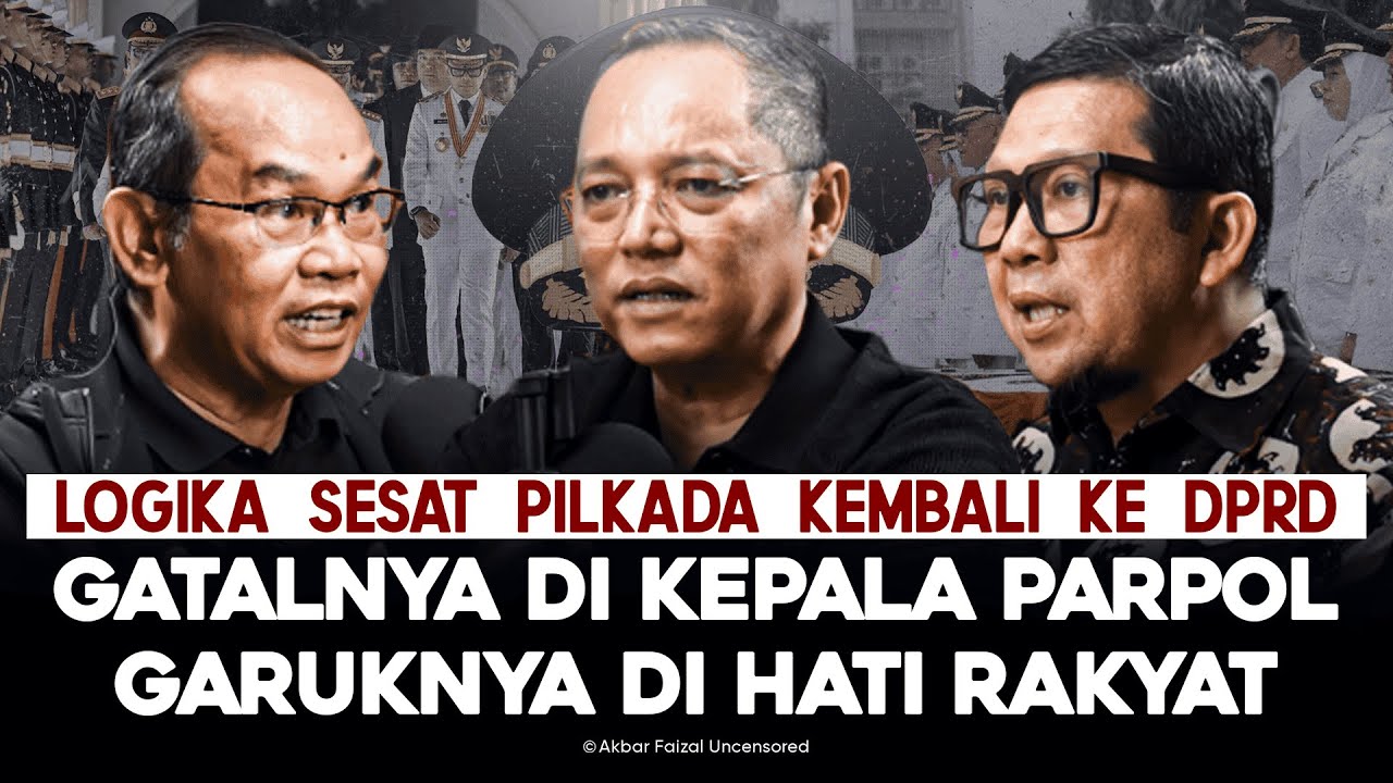 Logika Sesat Pilkada Kembali Ke DPRD. Gatalnya Di Kepala Parpol Garuknya Di Hati Rakyat