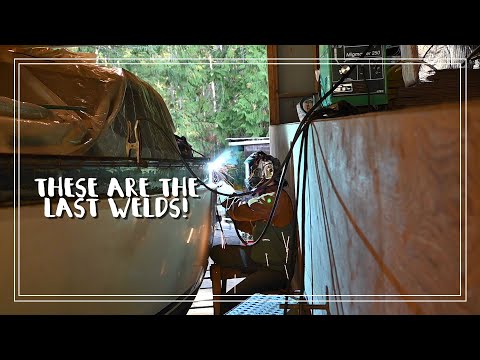 It's Official- Our Biggest Boat Projects are DONE! | Steel boat restoration  | Ch 5 E 40