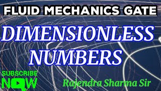 Dimensionless Numbers in Fluid Mechanics Part -2