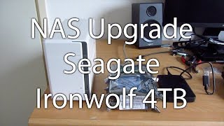 Synology DS215j Upgrade - Seagate Ironwolf 4TB Drives