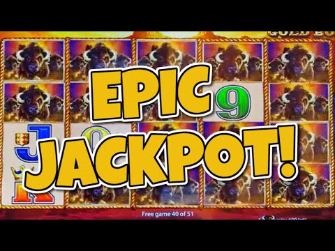 ONE OF THE BEST BUFFALO GOLD JACKPOTS EVER CAUGHT ON CAMERA!