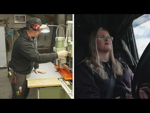 Gehaltscheck: Wie viel verdienen LKW-Fahrerin Melina und Tischler Matthias?