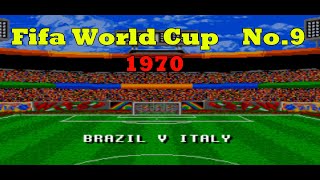 Fifa World Cup Final No.9 1970: Italy  vs Brazil