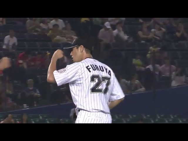 9回表 マリーンズ・古谷、先発復帰マウンドで約1年ぶり&今季初完封!! 2014/7/16 M-H