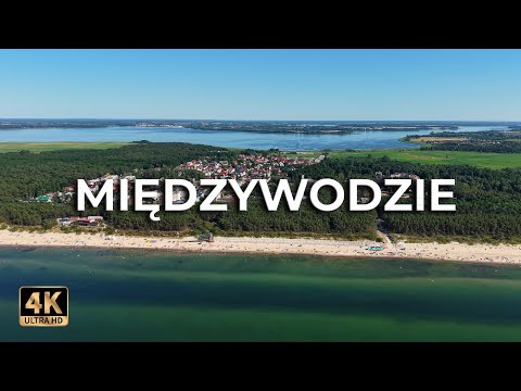 Ukryty raj między morzem a zalewem! Międzywodzie 2025 z lotu ptaka [4K]