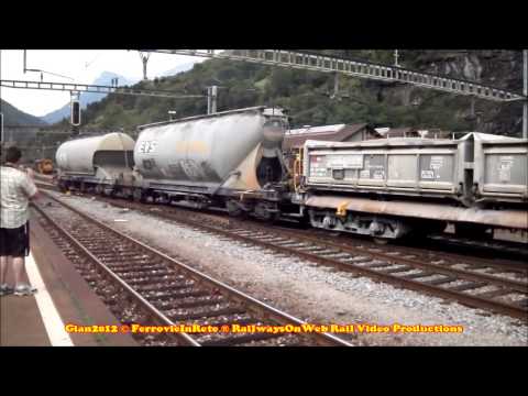 Movimento Ferroviario a Biasca - Gotthard Line - 2/4