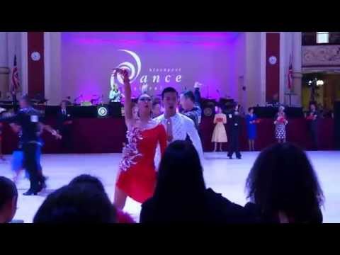 Jumil Bacalso and Natalie Tjokro @ Blackpool Dance Festival 2015 - ChaCha & Samba