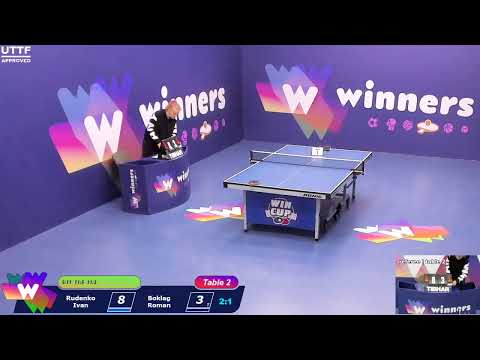 WINners CUP table 2  27.09  Rudenko Ivan - Boklag Roman  14:30