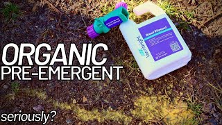 Organic Pre-Emergent Herbicide Safe for Pets and People!?