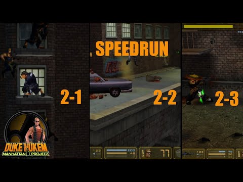 Duke Nukem: Manhattan Project speedruns - 3 ILs (Ch.2 - Chinatown Chiller) - any% Hard (2021)