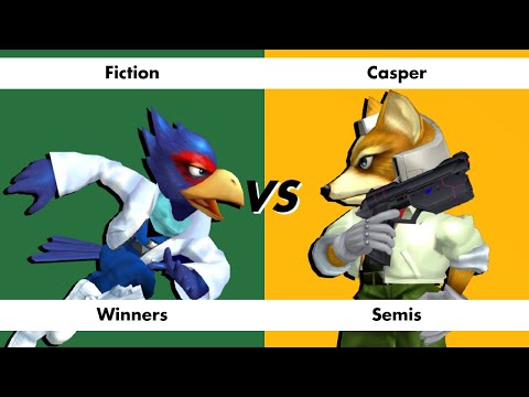 Fiction (Falco) vs. Casper (Fox) - WINNERS SEMIS - Melee @ Verdugo West #123