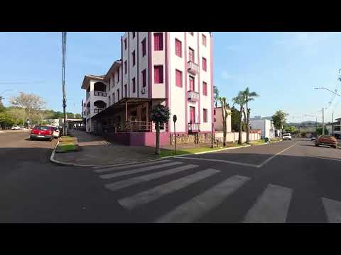 Iraí/RS de ponta a ponta: Entrada da cidade, canteiros floridos e imagem de drone