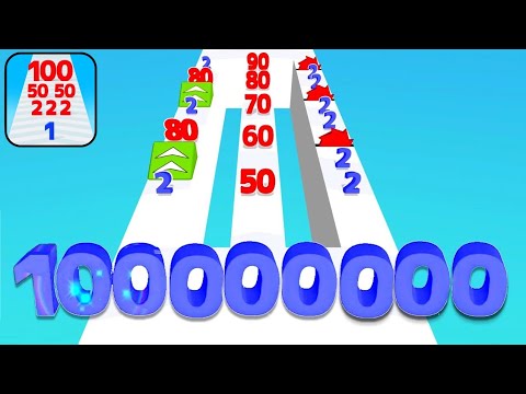 Satisfying Mobile TikTok Gameplay Videos:- Roof Rails, Monster Draft, Stair Run, Number Master...