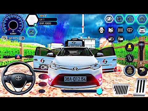 Car Simulator Vietnam - New City Realistic Сar Toyota Long Drive 2020 - Best Android GamePlay #2
