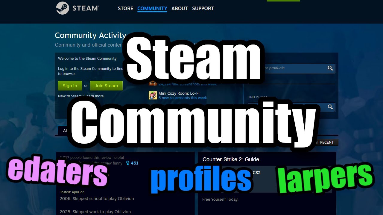 The Steam Community Part 2