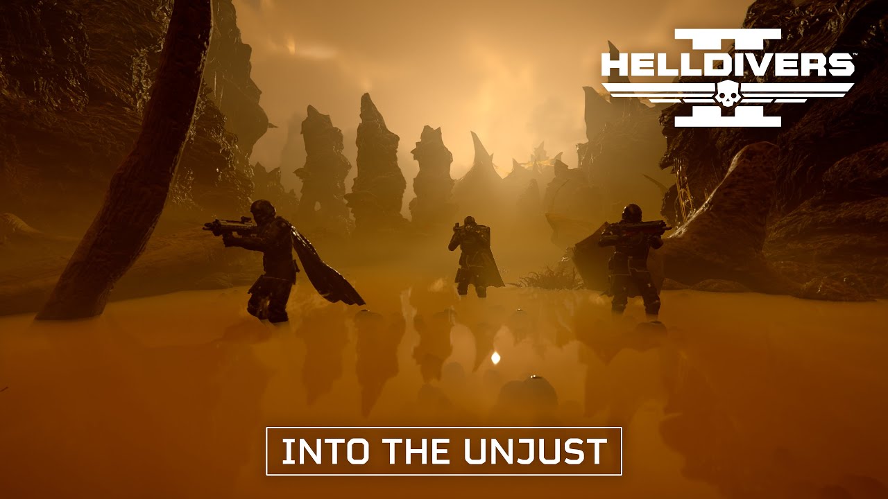 HELLDIVERS 2 – Into the Unjust | Launch Trailer - YouTube