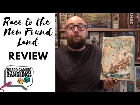Board Gaming Ramblings: Race to the New Found Land Review