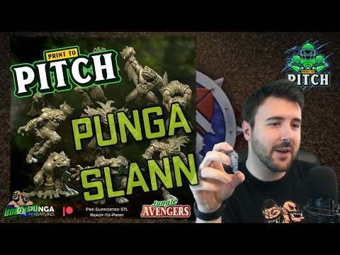 Punga Slann Team - 3D Printing Blood Bowl | Print to Pitch (Bonehead Podcast)