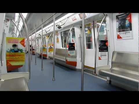 Linha Shekou do Metrô de Shenzhen (Linha 2) Chiwan → Porto Shekou Vista interna