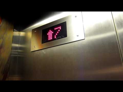 Vintage Westinghouse Traction Elevators at the Colwell Building