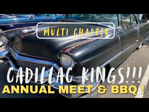 Cadillac Kings! If you love caddies take a look! Multi chapter annual barbecue coverage