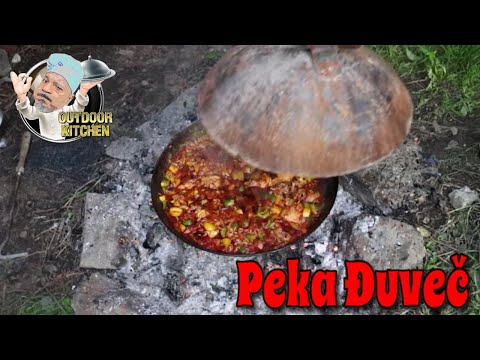 Peka wie in Kroatien – Hähnchen mit Djuvec Reis