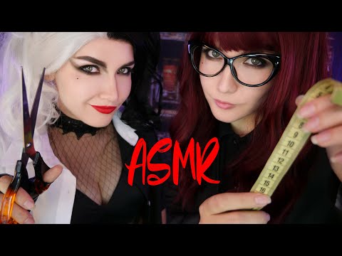 АСМР [RP] СТРАННЫЙ ПОРТНОЙ 🧷📐 [Ателье, Сниму мерки] ASMR Tailor, Measurements 👔