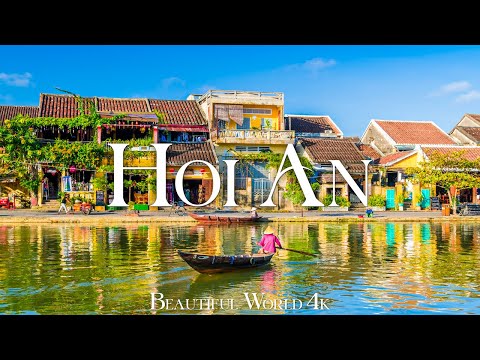 Hoi An 4K Amazing Aerial Film - Calming Piano Music - Scenic Relaxation