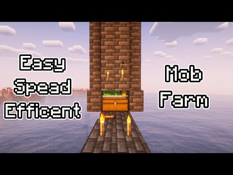 Building an Ocean Mob Farm 1.21 — XP & Drops Efficient!