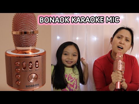 Bonaok Karaoke Microphone Unboxing