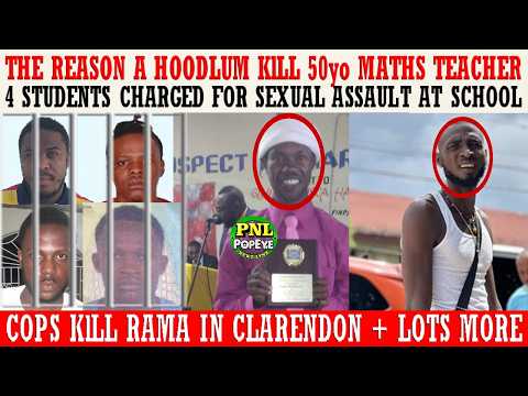 The Reason Hoodlum SH0T & KlLLED Teacher Rohan Williamson + 4 Schoolboys Charged For This At School