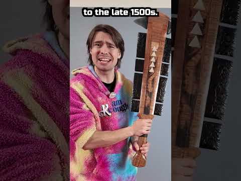 This Stone-Age Weapon fought against the Rapier?! #sword #history #weapon