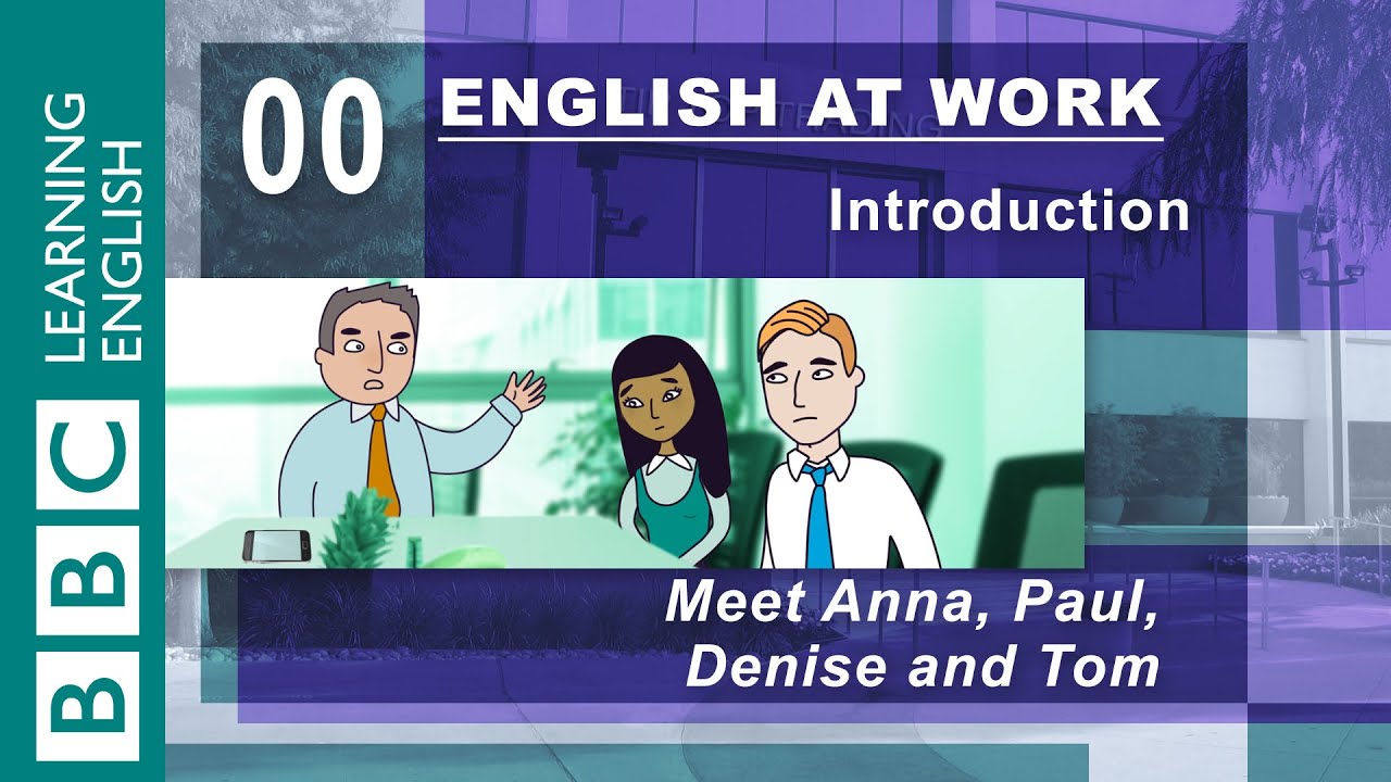 Do you work in an English-speaking environment? English at Work is the series for you - YouTube video featuring the word convincing