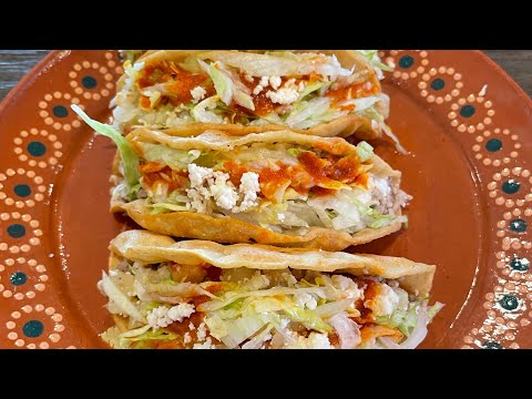 Tacos Dorados con Carne Molida y Papa