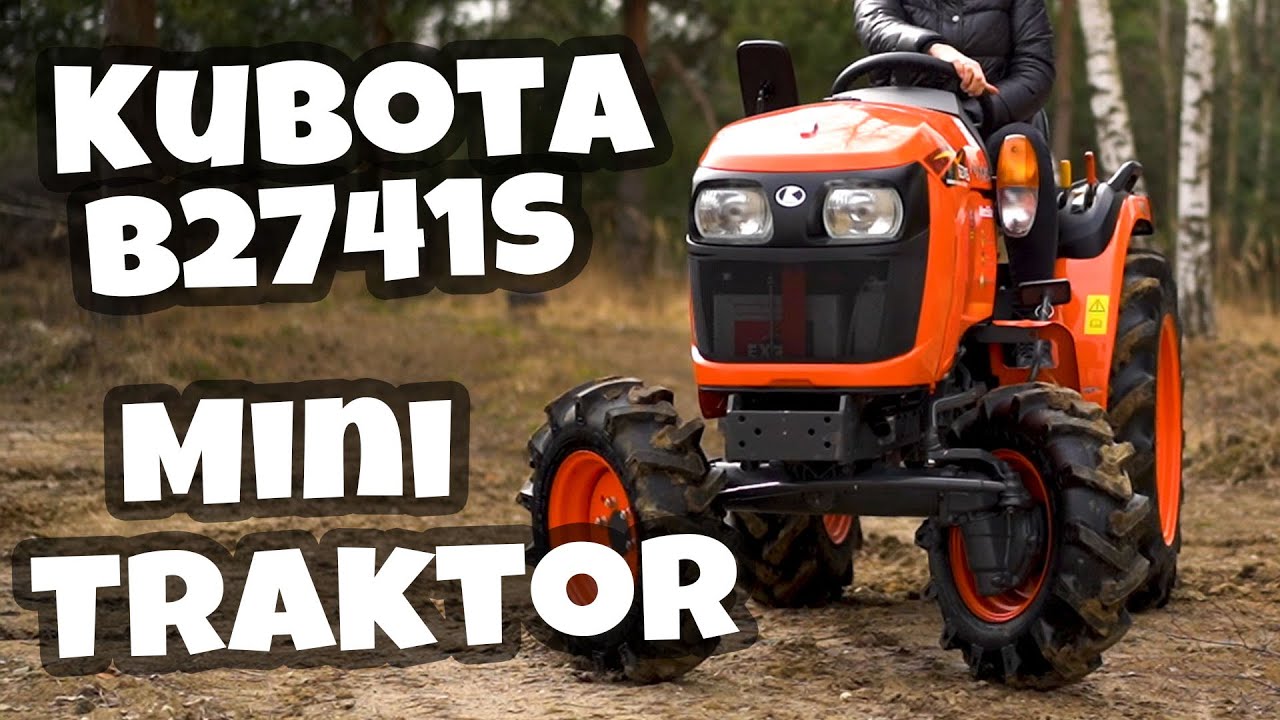 Mini ciągnik Kubota B2741S :: mini ciągniki w Traktor.com.pl