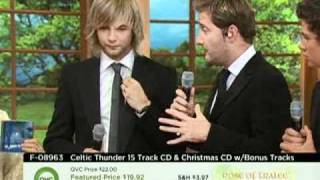 Celtic Thunder on QVC Celtic Christmas 1