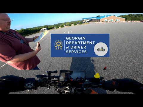 2021 Georgia motorcycle road test