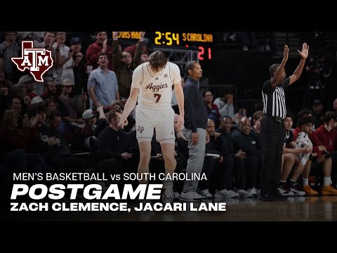 South Carolina Postgame: Zach Clemence, Jacari Lane