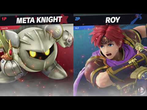 MasterHand 47 SSBU -Losers Quarter Finals- Lucia(Metaknight) vs. tk3(Roy)