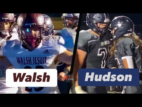 22’ FB Playoffs: Walsh Jesuit at Hudson