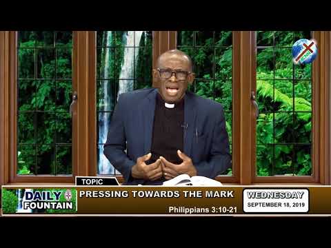 DAILY FOUNTAIN OF SEPTEMBER 18, 2019 - VEN. PROF. IFUERO OSAD OSAMWONYI