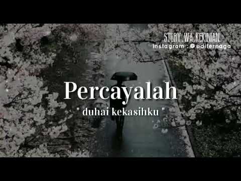 Maaf kan diriku  wahai kekasihku