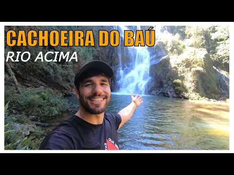 Conheça a Cachoeira do Baú em Rio Acima - Minas Gerais