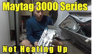 Maytag 3000 Series Dryer Repair — Heating Element Bad, Dryer Not Heating Up