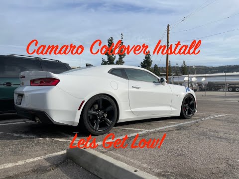 6th Gen Camaro Coilover Install
