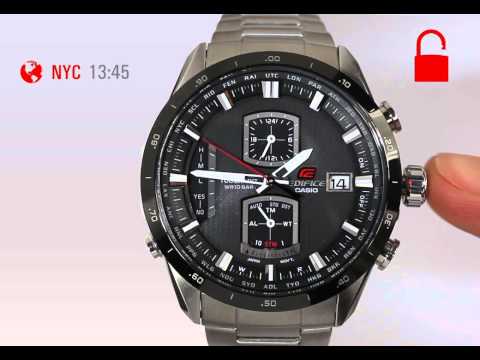 comment regler heure montre casio