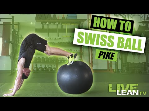 How To Do A SWISS BALL PIKE | Exercise Demonstration Video and Guide